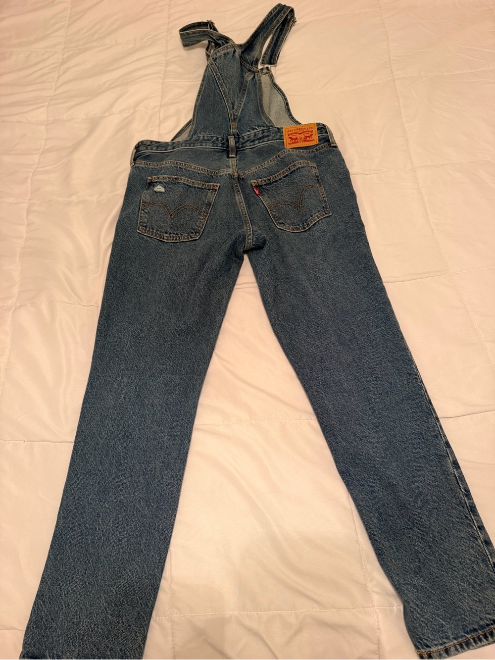 Levi's Light Blue Denim Overalls